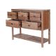 Meuble 5 tiroirs en teck massif recyclé POHON 120cm