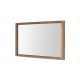 Miroir modulable en teck recyclé massif POHON 65cm - A