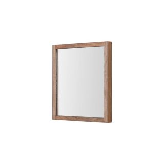 Miroir modulable en teck recyclé massif POHON 35cm - B