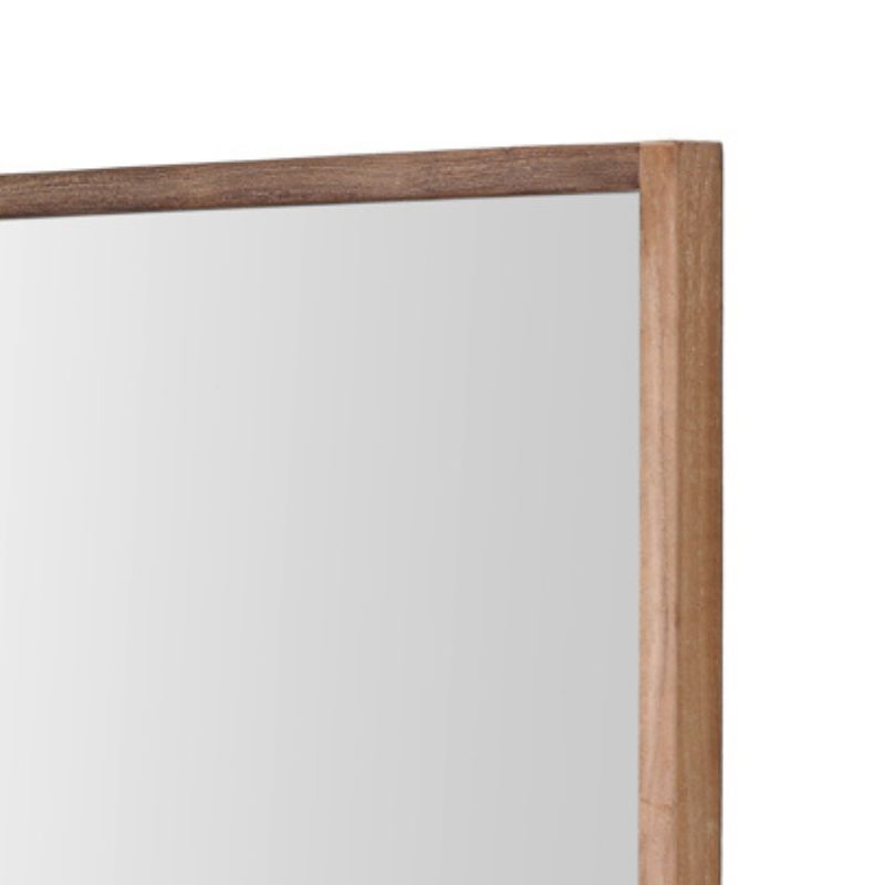 Composition miroirs teck recyclé POHON n9 90x75cm