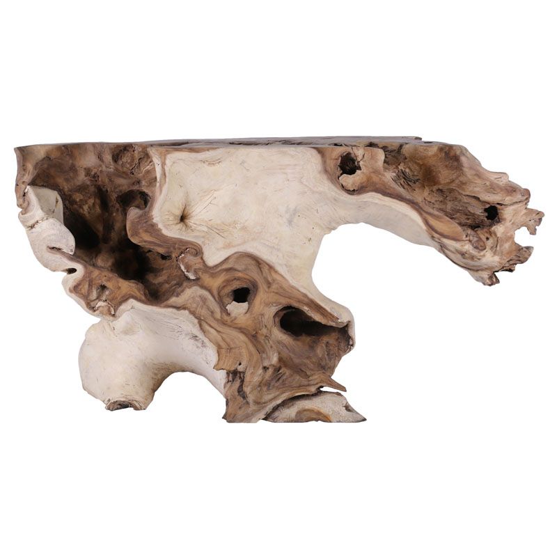 Console en racine de suar massif SAMANEA 169cm n26