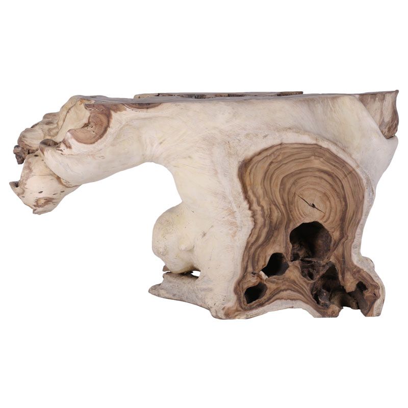 Console en racine de suar massif SAMANEA 169cm n26