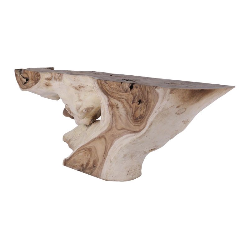 Grande console en racine de suar massif SAMANEA 227cm n27