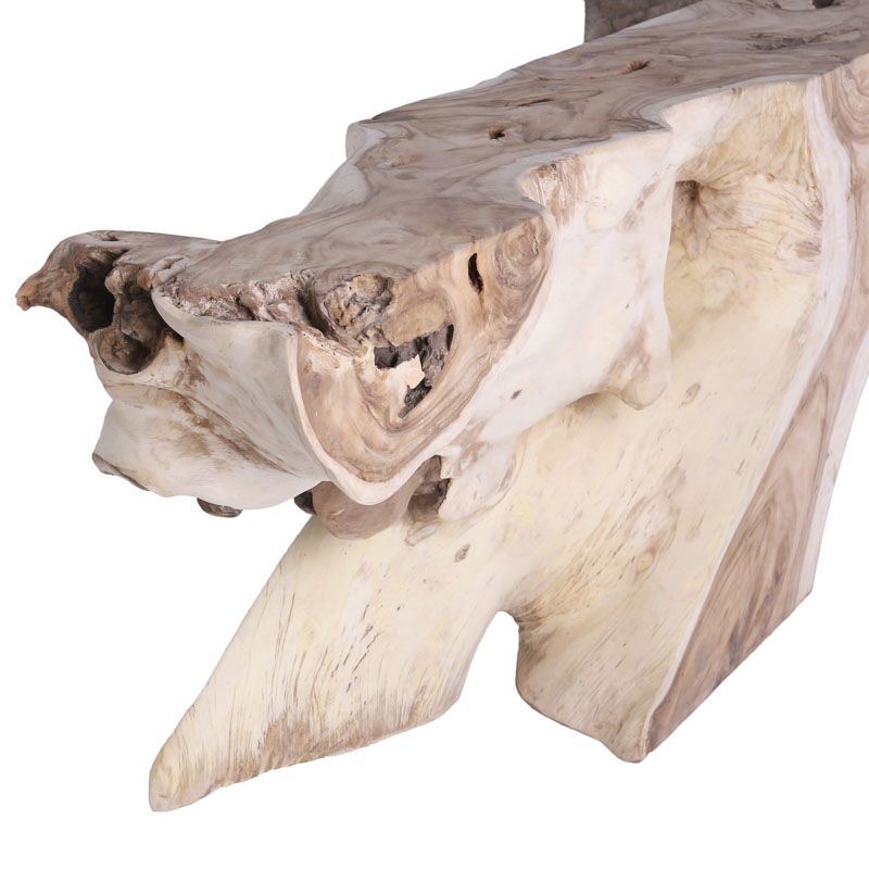 Grande console en racine de suar massif SAMANEA 227cm n27