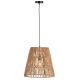 Suspension abat-jour ajouré en cordes TRIBAL 38.5cm