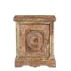 Chevet indien bois recyclé coloré INDIA 47cm