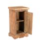 Table de chevet indienne bois exotique 42cm INDIA