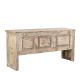 Grand coffre indien bois exotique recyclé 181cm INDIA