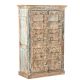 Armoire indienne bois massif exotique patiné INDIA 90cm