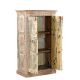 Meuble indien réalisé avec ancien volet restaurée 71cm INDIA