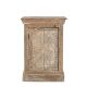 Table de chevet indienne bois massif recyclé 56cm INDIA