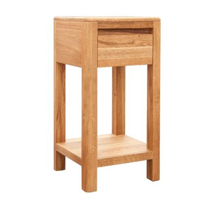 Table de chevet en chêne massif 30cm OSLO