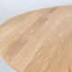 Table chêne massif 4 personnes ronde Ø110cm OSLO