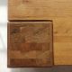 Table basse carrée chêne massif 60cm OAKWOOD