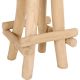 Tabouret de bar en racine de teck RACINEd40cm env