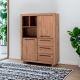 Enfilade / buffet teck recyclé teinté RETRO 120cm