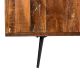 Petit buffet en bois recyclé vintage MERAKI 90cm