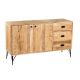 Buffet bois massif scandinave SEVENTIES 145cm