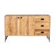 Buffet bois massif scandinave SEVENTIES 145cm