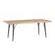 Table repas bois massif scandinave SEVENTIES 195cm