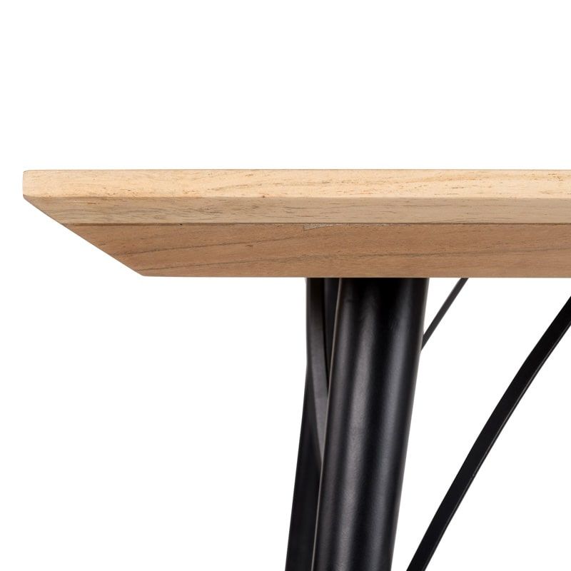 Table repas bois massif scandinave SEVENTIES 195cm