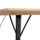 Table repas bois massif scandinave SEVENTIES 195cm