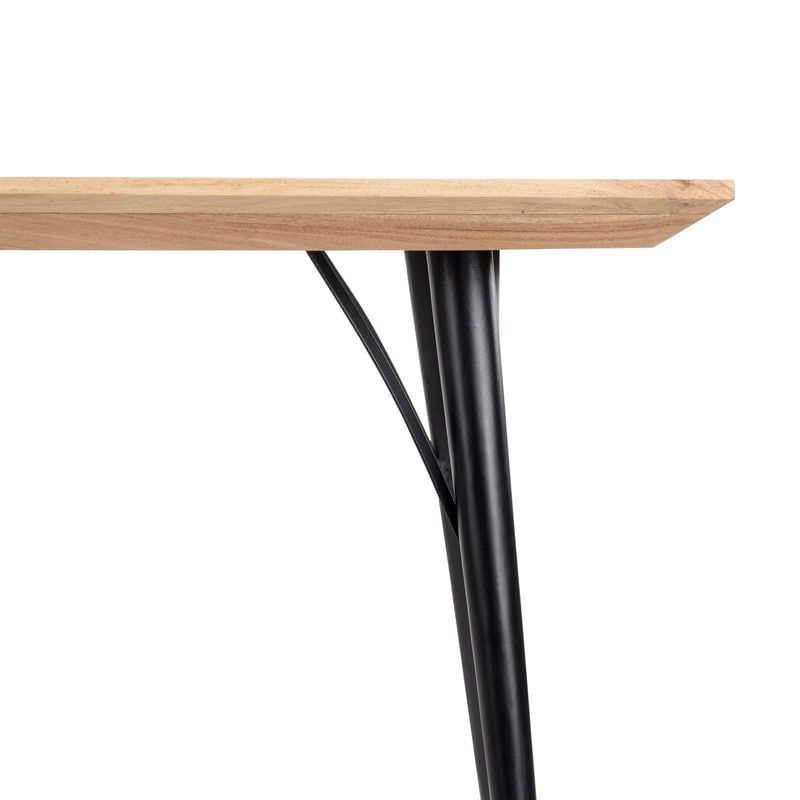 Table repas bois massif scandinave SEVENTIES 195cm