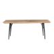 Table repas bois massif scandinave SEVENTIES 195cm