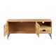 Meuble TV bois massif scandinave SEVENTIES 145cm