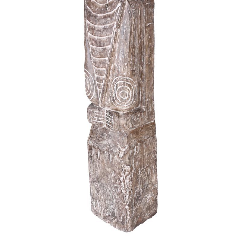 Totem vieux bois TRIBAL h270cm