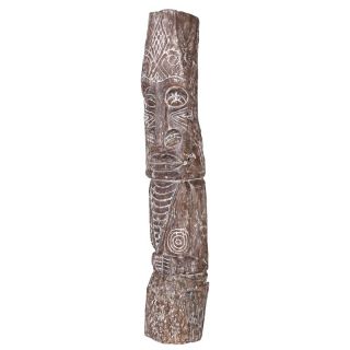 Totem vieux bois TRIBAL h190cm