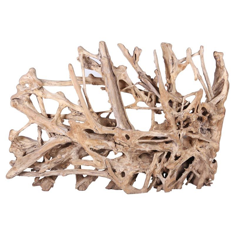 Banc haut racine de teck RACINE ~210cm