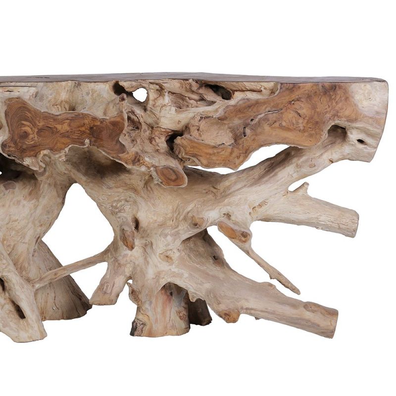 Console racine de teck 250cm RACINE