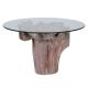Table repas racine de teck Ø120cm RACINE ronde