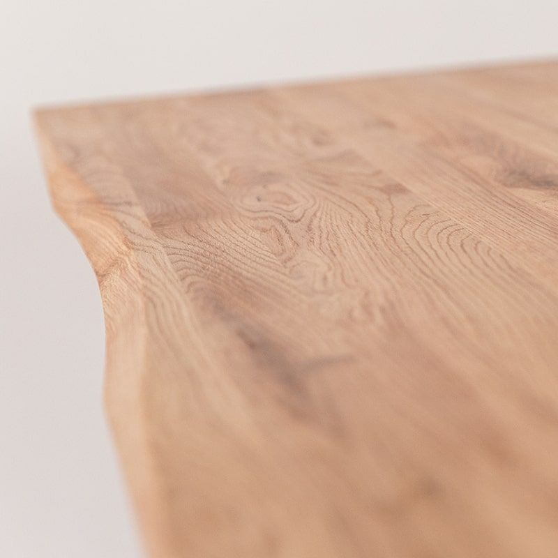 Bureau 120cm en chêne massif avec tiroir de rangement OSLO