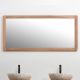 Miroir salle de bain en teck GARIS 160cm