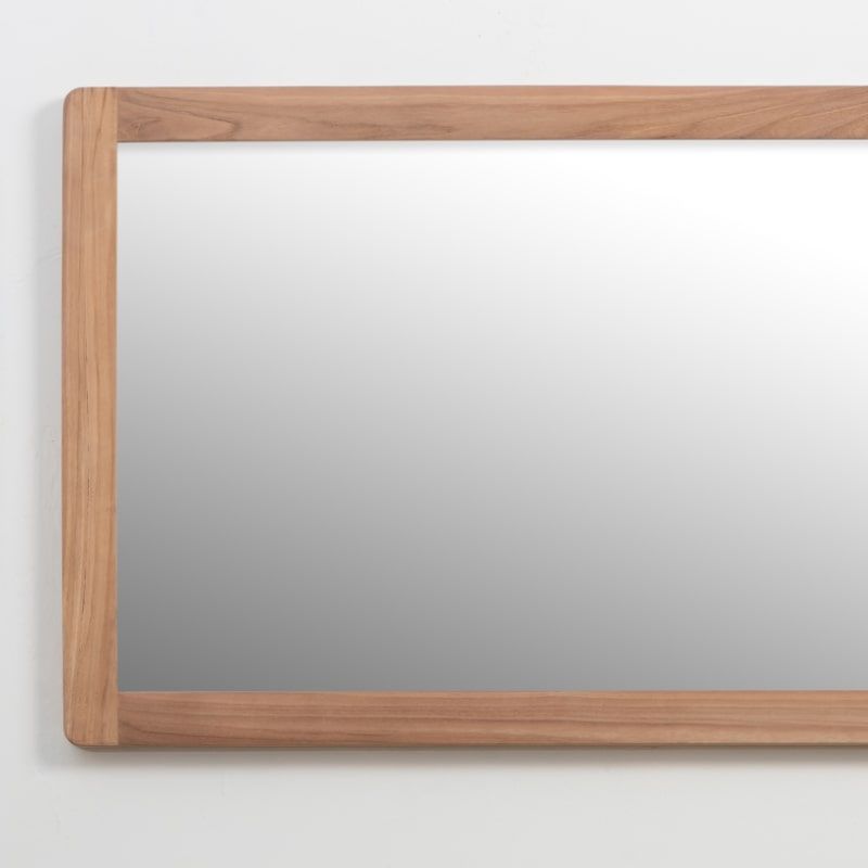 Miroir salle de bain en teck GARIS 160cm