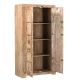 Armoire indienne ancienne bois massif 104cm INDIA