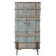 Porte déco indienne bois INDIA 87cm sur pieds