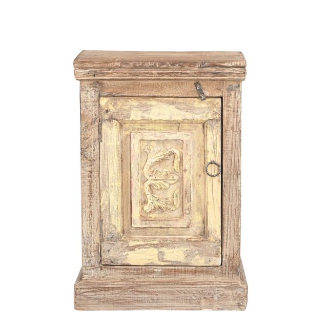 4 Pieds De Lit Anciens Indiens – Charpoy Sculpté – Meuble Vintage En Bois – Circa 1800