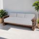 Canapé jardin teck massif KAMPUNG 200cm