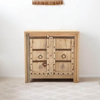 Buffet indien bois ancien INDIA 94cm