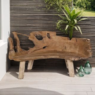Banc racine de teck RACINE ~180cm