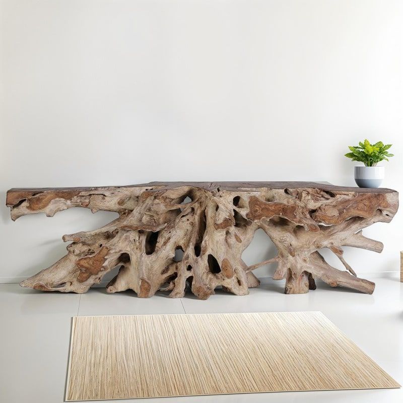 Grande console racine de teck 250cm RACINE
