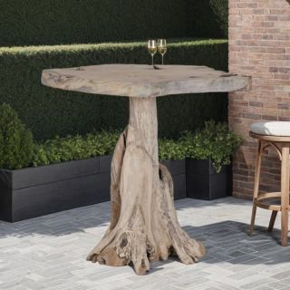 Table haute racine de teck RACINE~100cm