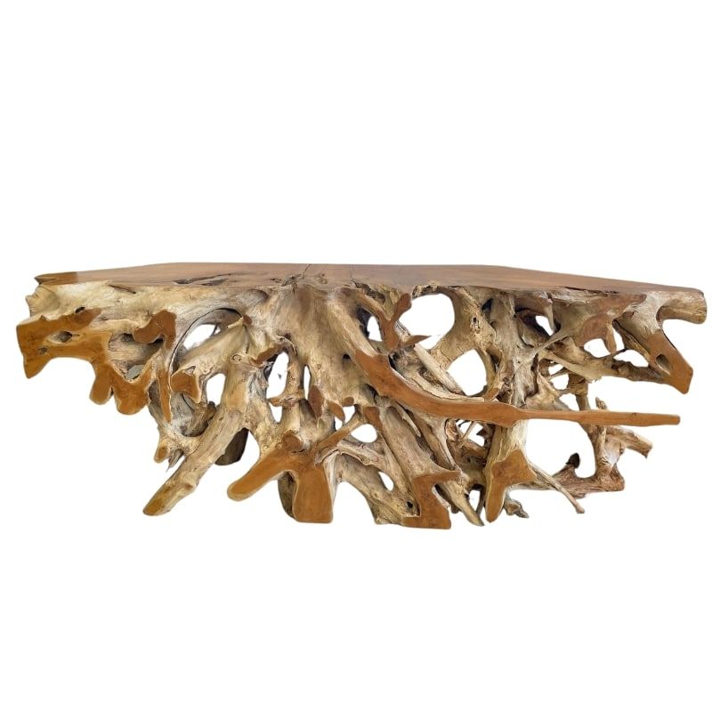 Grande console racine de teck 200cm RACINE