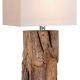Lampe à poser racine de teck carré RACINE h60cm