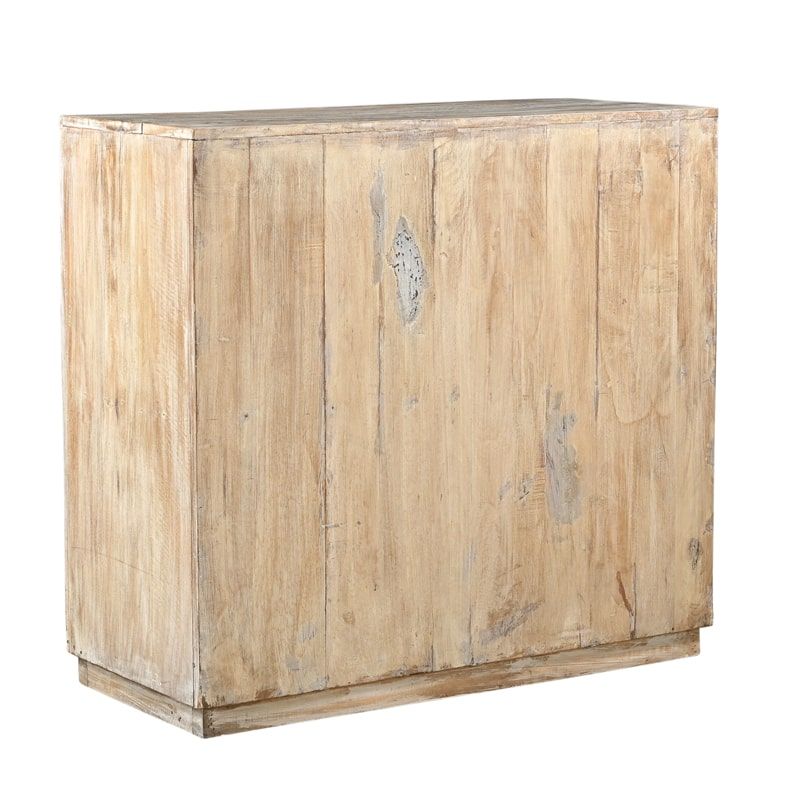 Buffet ethnique indien bois recyclé INDIA 104cm