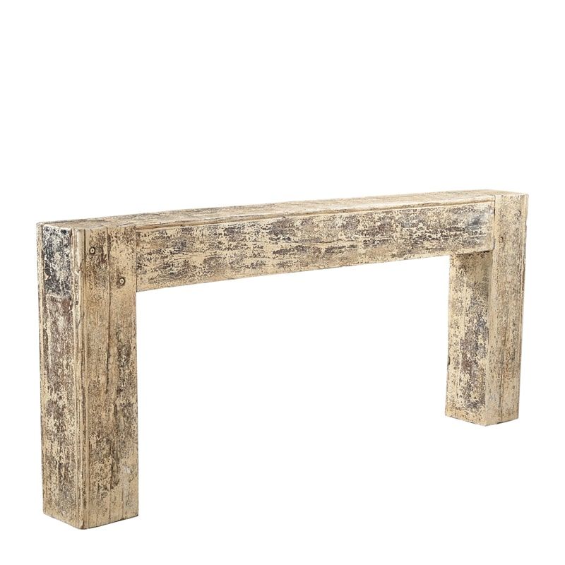 Console indienne ancienne bois massif INDIA 214cm