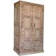 Armoire indienne bois massif ancien 110cm INDIA